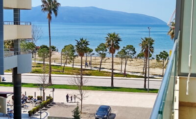 Sea view apartment for rent in Vlora promenade.