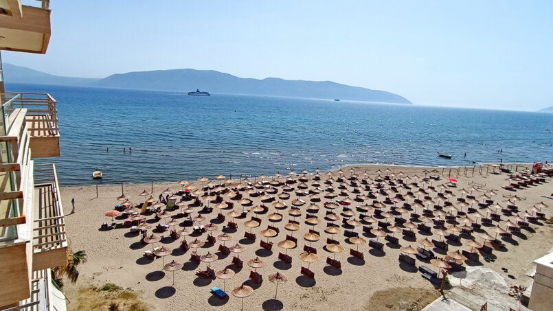 two bedroom apartment on the beach in vlora