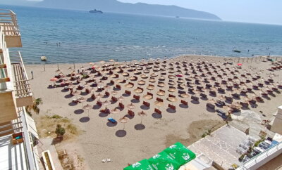 Two bedroom apartment on the beach in Vlora. Adriatic Getaway.